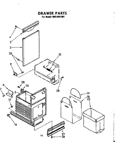Drawer parts