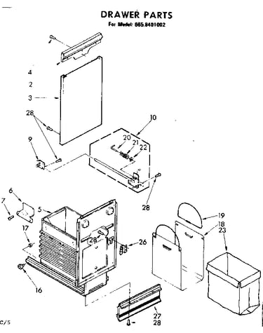 Drawer parts