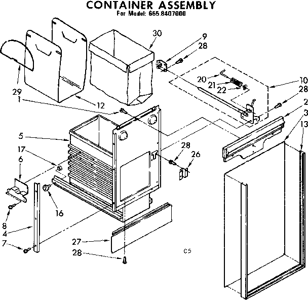 CONTAINER ASSEMBLY