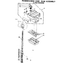 Kenmore 6658407002 powerscrew and ram assembly diagram