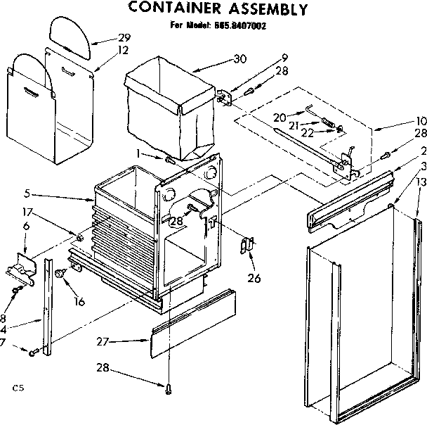 Container assembly