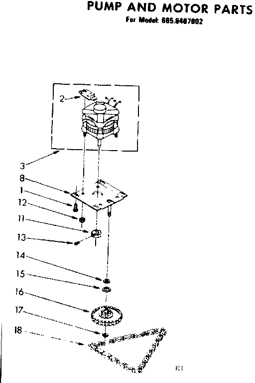 Pump and motor parts