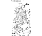 Kenmore 6658409001 frame assembly diagram