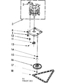 Motor and drive assembly