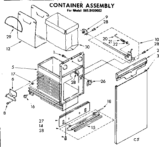 CONTAINER ASSEMBLY