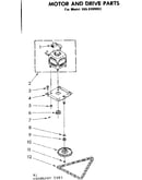 Motor and drive parts