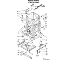 Kenmore 6658409003 frame parts diagram