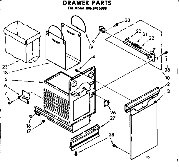 Drawer parts