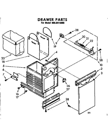 Drawer parts