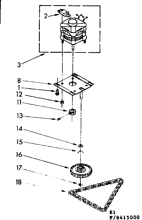 Motor and drive