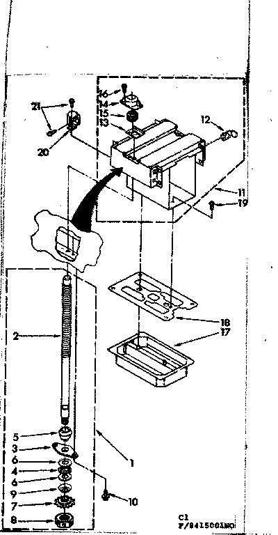 POWER SCREW AND RAM PARTS
