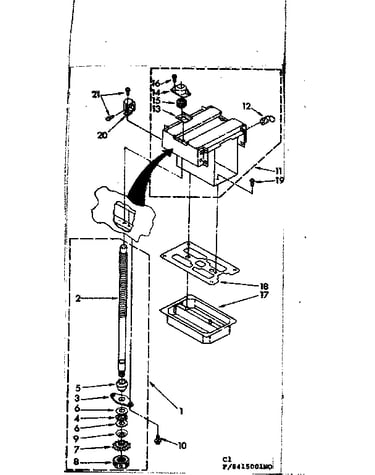 Power screw and ram parts