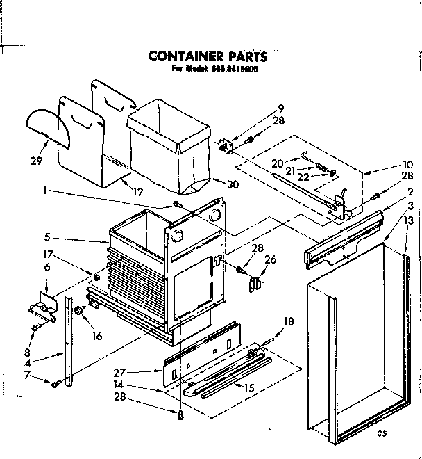Container parts