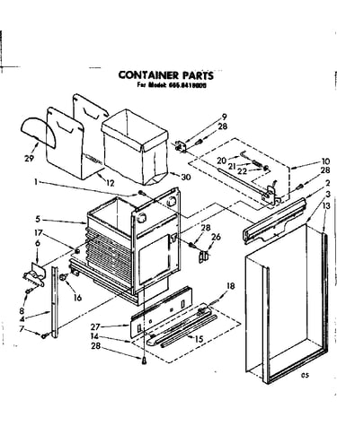 Container parts