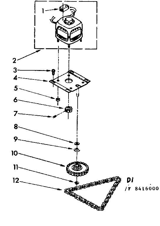 Motor and drive