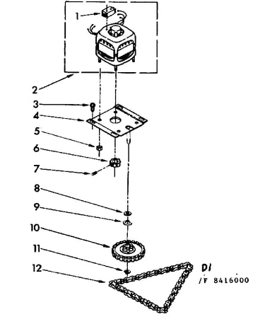 Motor and drive