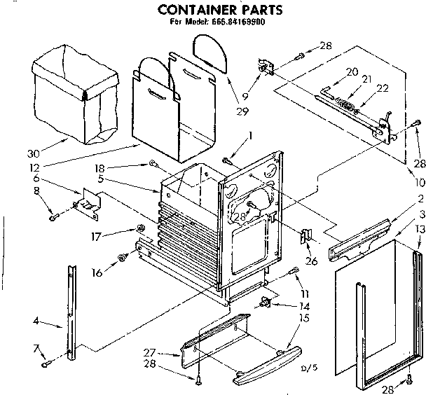 Container parts