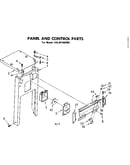 Panel and control parts