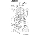 Kenmore 6228419001GO frame parts diagram