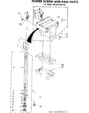 Power screw and ram parts