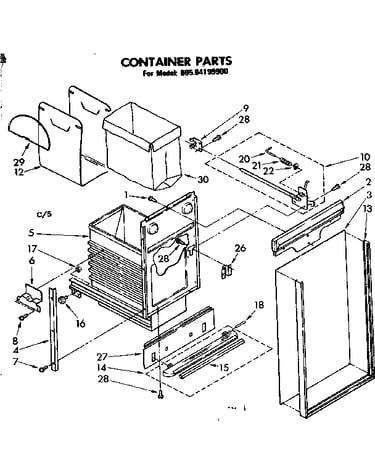 Cintainer parts