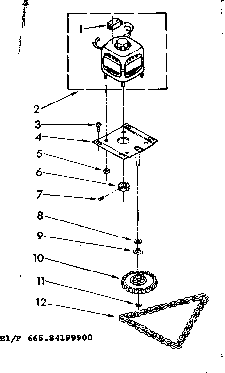 Motor and drive