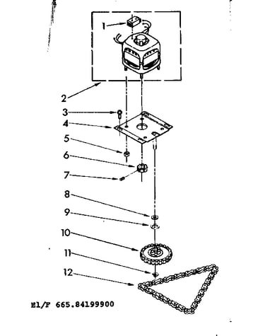 Motor and drive