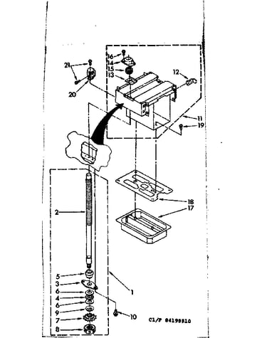 Power screw and ram parts