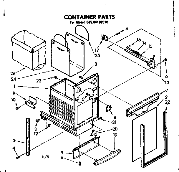 Container parts