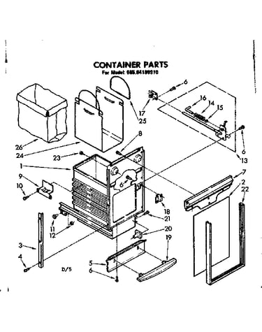 Container parts