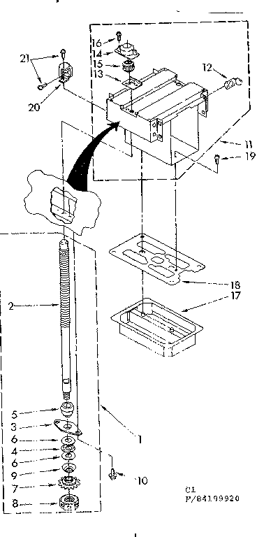 Powerscrew and ram parts
