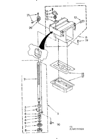 Powerscrew and ram parts
