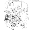 Kenmore 747954610 oven microwave section diagram