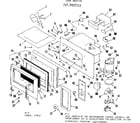 Kenmore 7479937210 oven section diagram