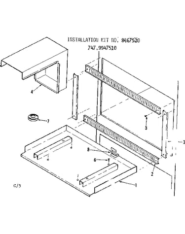 Installation kit no. 8467520