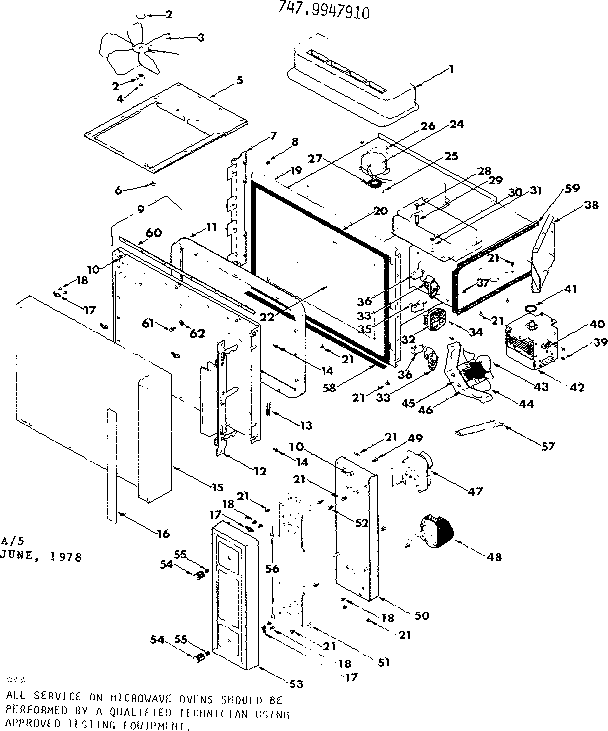 MICROWAVE PARTS