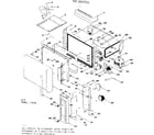 Kenmore 7479947910 microwave parts diagram