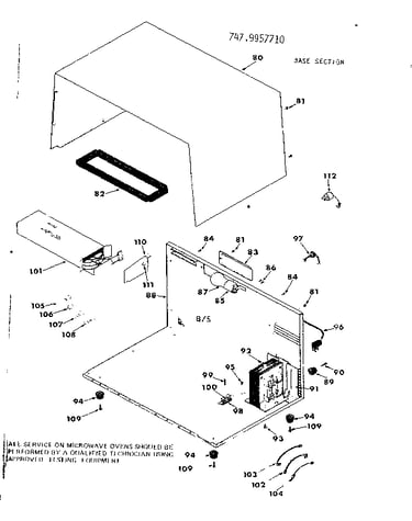 Base section