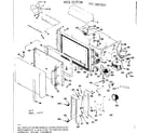 Kenmore 7479957820 oven section diagram