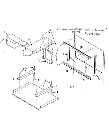Optional built-in trim kit 8467720