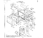 Kenmore 7479957910 oven section diagram