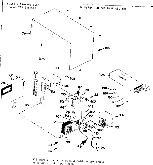 Base section