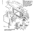 Kenmore 7479977711 oven section diagram