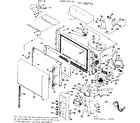 Kenmore 7479987721 oven section diagram