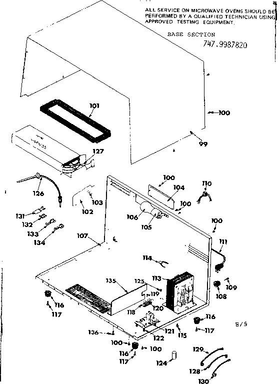 Base section