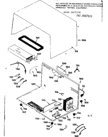 Base section