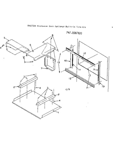 Optional built-in trim kit 8467720