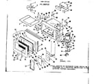 Kenmore 7479997410 oven section diagram