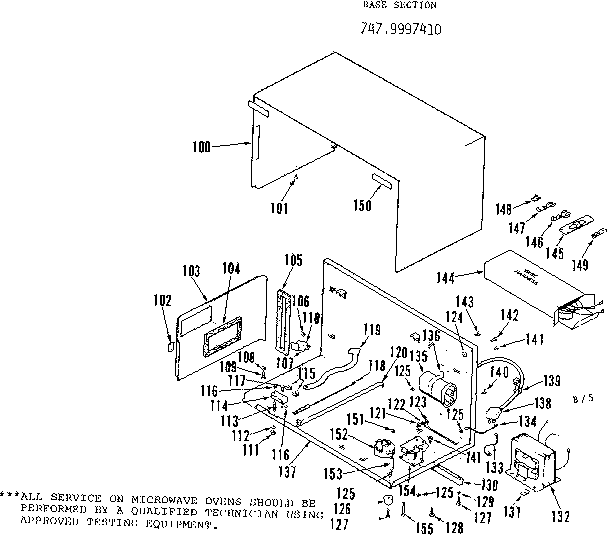 Base section