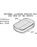 Optional broiler pan